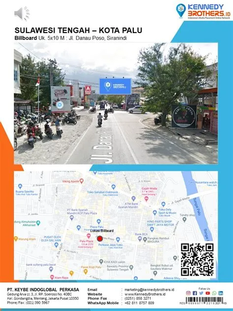 Sewa Billboard Kota Palu & Nasional | KennedyBrothers.Id