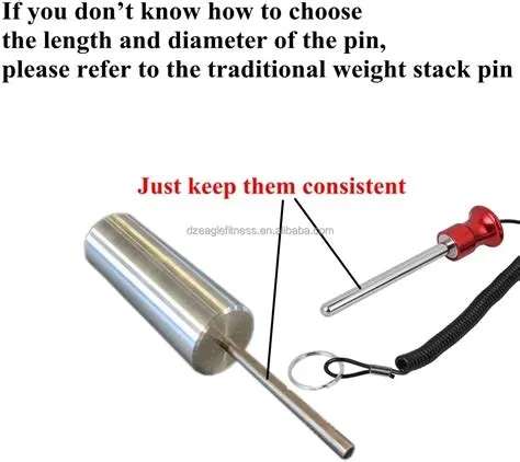 Spring Loaded Dropset Gym Pins - Efficient Weight Training