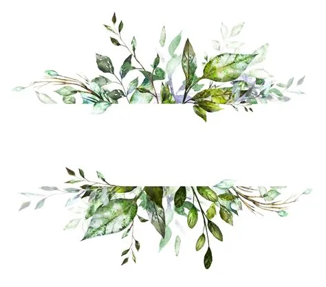 H804 (36) | Watercolor invitations, Floral background, Watercolor leaves