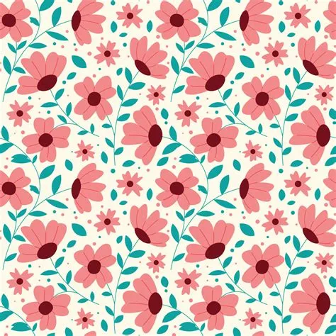 Floral shape seamless pattern. Repeat pattern. 22916256 Vector Art at ...