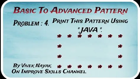 how to print hollow rectangular pattern || hollow rectangle star ...