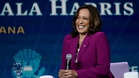 ‘We’d love to see that great laugh for four years’: Kamala Harris ...