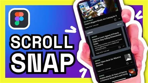 Horizontal Scroll Snap | Advanced Figma Prototyping - YouTube