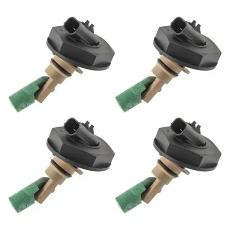 4 Pack 98.5mm Screw-on Coolant Level Sensor with 2Pin Connector & 3/8 ...
