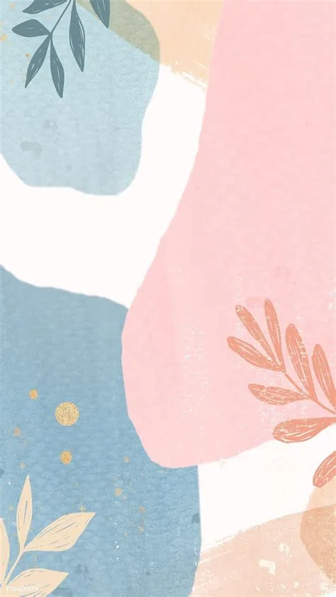 Abstract pastel Memphis mobile phone wallpaper | premium image by ...