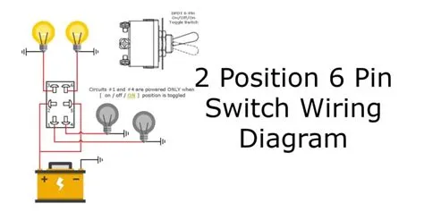 6 Pin Rocker Switch Wiring Diagram & How to Wire it?