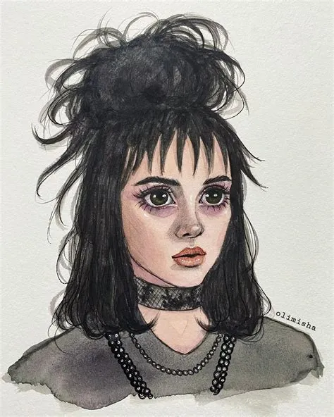 by Lizzie Tomcho on scream queen | Tim burton art style, Tim burton ...