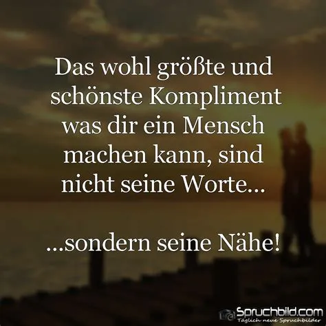 Das wohl größte und schönste Kompliment - Picture | Sprüche zitate ...