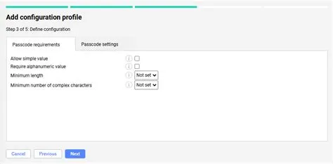 Device passcode policy for iOS | Miradore