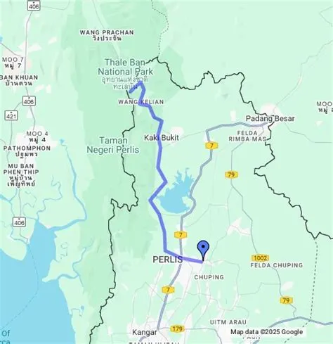 Padang Besar Perlis Dalam Peta - perlisvlog