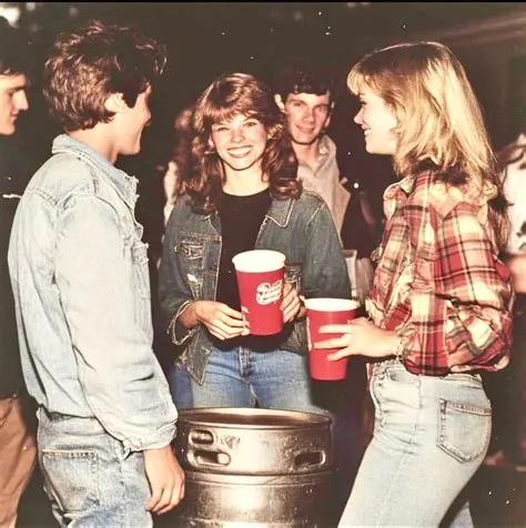 We had it so much better! No social anxiety, just get on your bike and ...