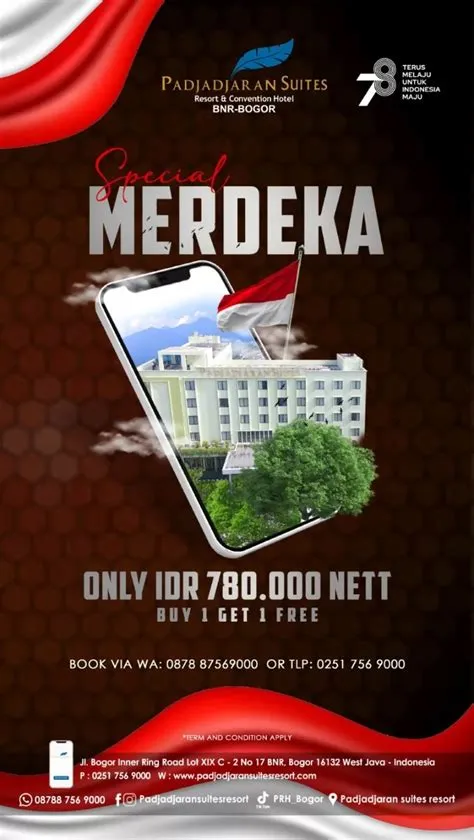 Promo Spesial Merdeka & Merdeka Meals Padjadjaran Suites Vakansiinfo ...