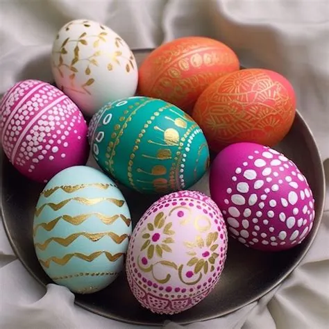 How To Paint Easter Eggs Easy And Pretty Background, High Resolution ...