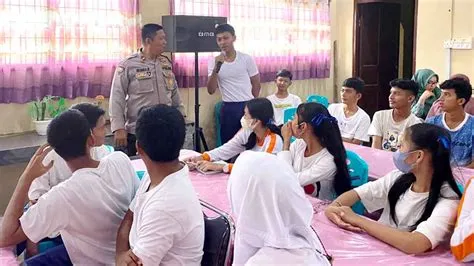 Cegah Kenakalan Remaja, Satbinmas Polresta Tanjung Pinang Laksanakan ...