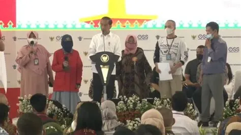 Jokowi Bagikan Nomor Induk Berusaha ke 2.500 UMK Jakarta - Bisnis ...