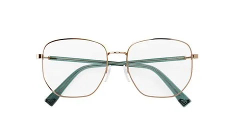 Roxy Women's glasses ROXY 06 | Rose Gold Angular Metal Recycled Metals ...