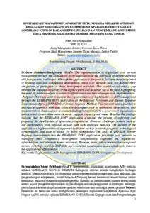 DIGITALISASI MANAJEMEN APARATUR SIPIL NEGARA MELALUI APLIKASI KEGIATAN ...