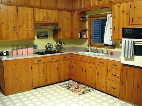 Modern Pine Kitchen Cabinets