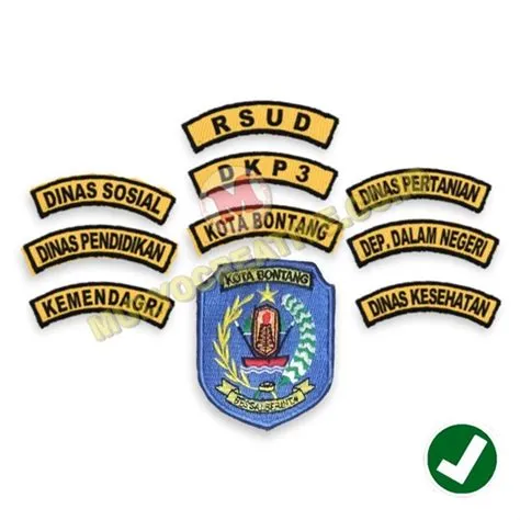 Pesan Bed Bordir Logo Dinas – Bordir Pemko Bontang Lengkap – pesan ...