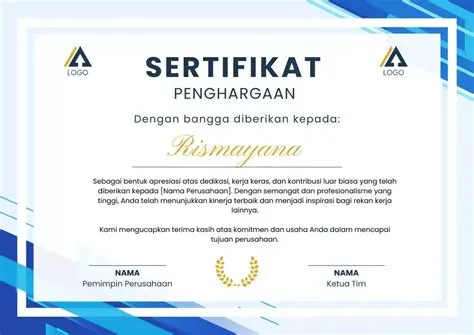 5 Contoh Sertifikat Penghargaan Karyawan Terbaik sebagai Motivasi | Pluxee