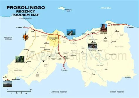 Probolinggo Tourism Map - Map Of Probolinggo - Peta Probolinggo