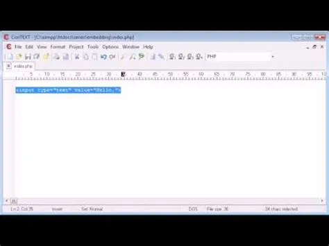 Beginner PHP Tutorial - 12 - Embedding PHP Inside HTML - YouTube