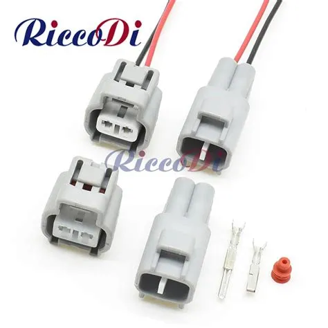 1 Set 2 Pin Way Female Auto Gearbox Plug Reversing Light Socket For To ...