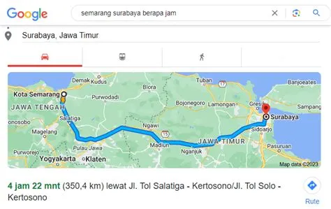 Surabaya ke Semarang: Berapa Jam Perjalanan yang Dibutuhkan? - Bintang ...