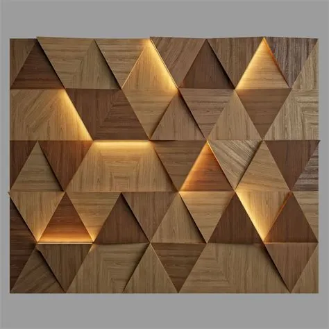 Wall Panel 7 3D model MAX BIP OBJ MTL 3DS FBX Wooden Wall Design, Wall ...