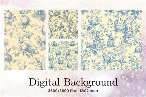 Easter Day Backgrounds Bunny Pattern Graphic by sistadesign29 ...