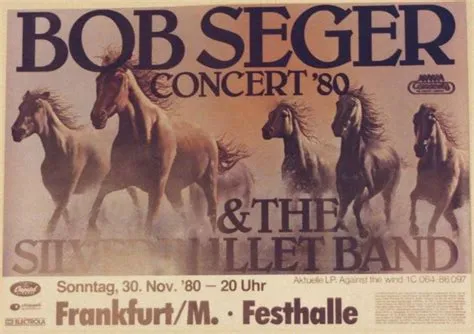 Early Bob Seger | Bob seger, Concert posters, Band posters