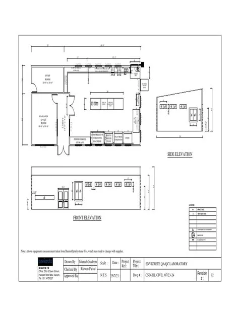 Qa QC Lab Layout | PDF