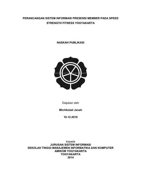 (PDF) PERANCANGAN SISTEM INFORMASI PRESENSI …repository.amikom.ac.id ...