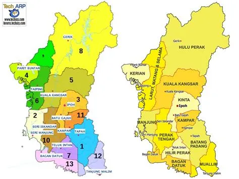 Penang, Perak, Kedah, Perlis District List : Stay In Or Get Fine ...