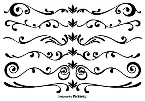 Download Vector Scrollwork Elements Vector Art. Choose from over a ...