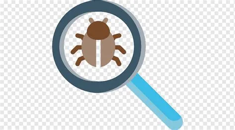 Software bug Computer Icons Computer security Magnifying glass, virus ...