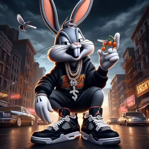 Bugs Bunny Gangster Wallpaper | Swag cartoon, Cartoon character ...