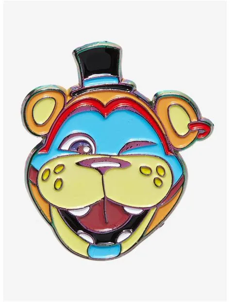 Five Nights At Freddy's Glamrock Freddy Enamel Pin | Hot Topic