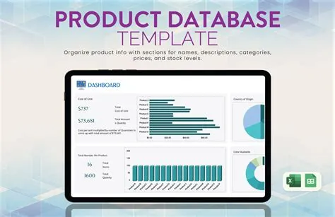 Free Editable Database Templates in Excel to Download