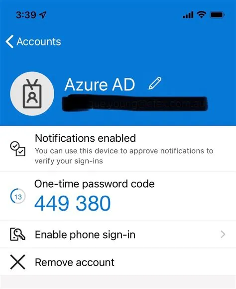 Microsoft Authenticator set up guide - efex