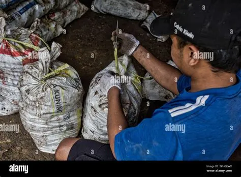 Mining in Indonesia, Java, Asia Stock Photo - Alamy