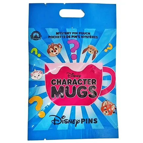 Disney Mystery Pin Pack - Character Mugs