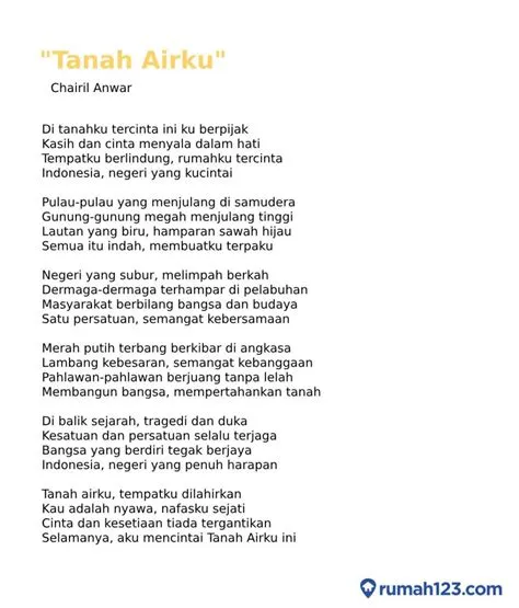 15 Contoh Puisi Cinta Tanah Air yang Menyentuh Hati