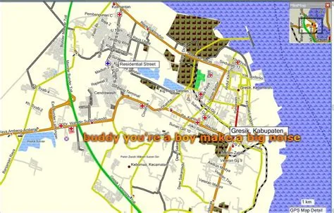 Peta Kota Gresik