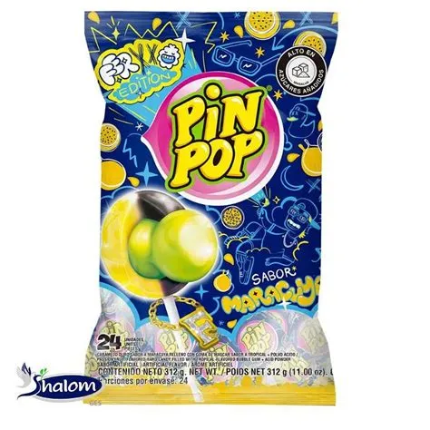 Pop Gigante Maracuyá X 24 Unidades