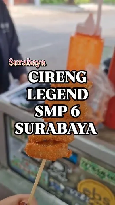 JAJAN SEKOLAH VIRAL CIRENG LEGEND JADUL SMP 6 SURABAYA #jajanansurabaya ...