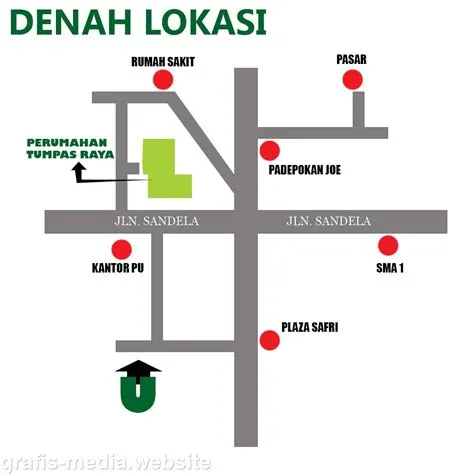 Contoh Gambar Denah Lokasi - 56+ Koleksi Gambar
