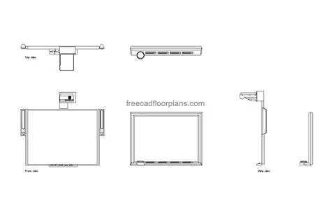 Smart Boards - Free CAD Drawings