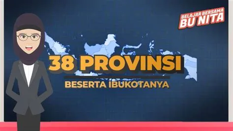 38 Provinsi di Indonesia beserta Ibukotanya | Belajar Bersama Bu Nita ...