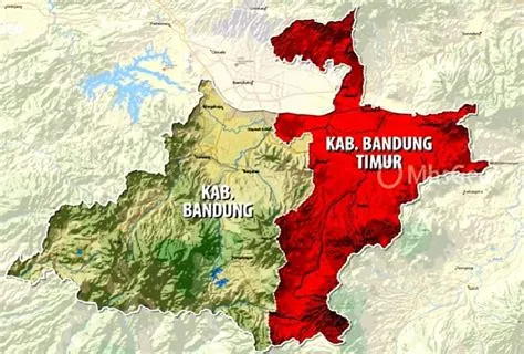 SANTER! Pemekaran Kabupaten Bandung Lahirkan Bandung Timur, Membawahi ...